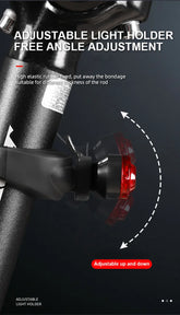 Rear Bike Tail Light USB Rechargeable Ultra Bright Taillights Fit On Bicycle Easy to Install for Cycling Safety Bicycle Light